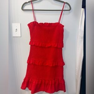 Hello Molly Stealing Time Dress: Red